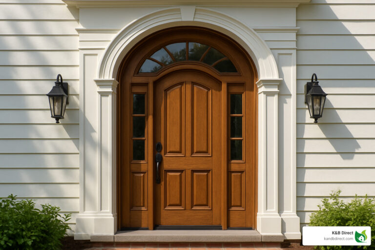 arched entry doors