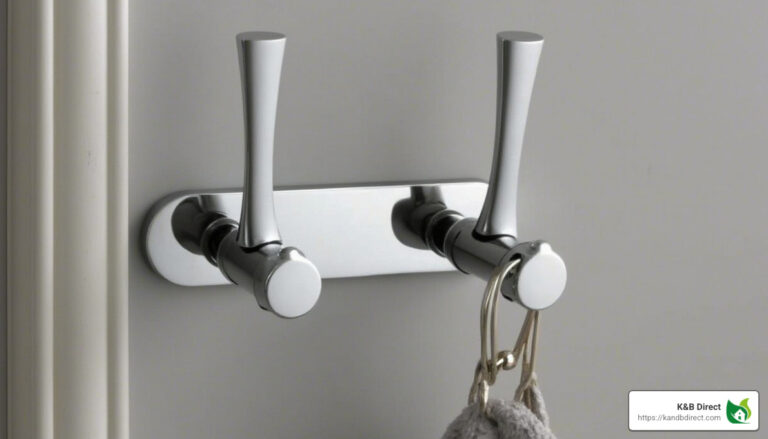 emtek modern brass double hook