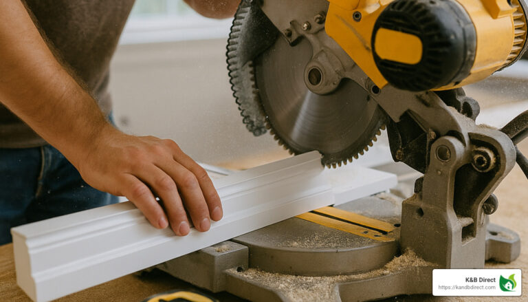how to cut baseboard