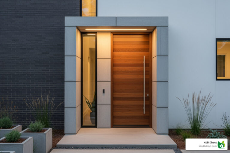 Modern contemporary doors