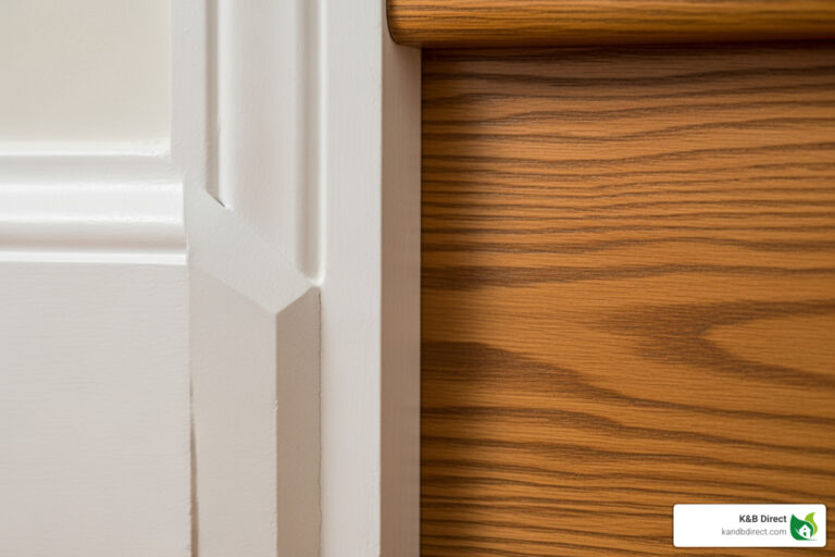 baseboard stairs trim transition