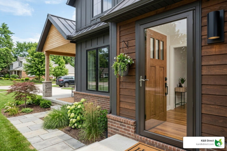 High quality storm door