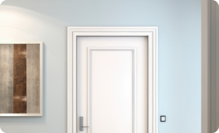 change interior door